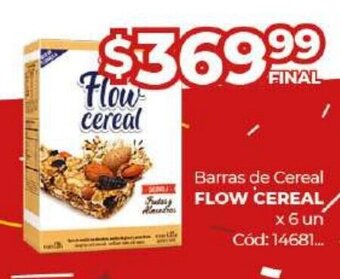 Diarco Flow Cereal Barras de Cereal oferta