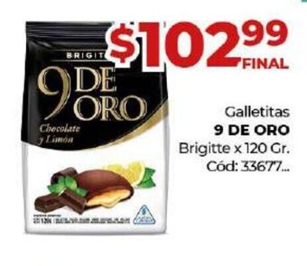 Diarco 9 De Oro Galletitas oferta
