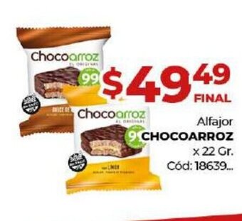 Diarco Chocoarroz Alfajor oferta