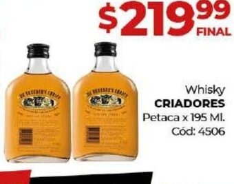 Diarco Criadores Whisky oferta