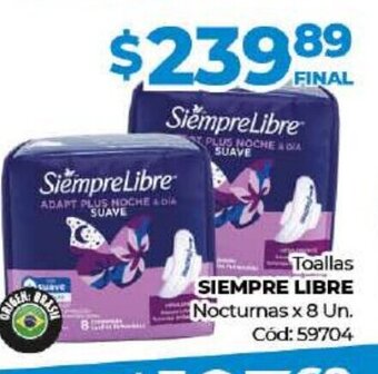 Diarco Siempre Libre Toallas oferta