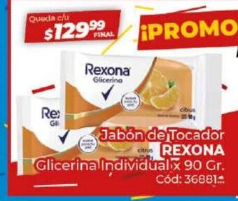 Diarco Rexona Jabón de Tocador oferta