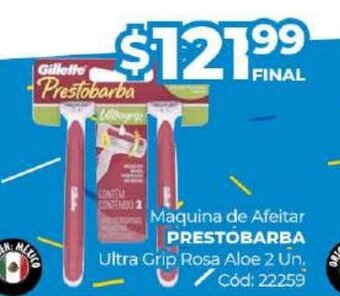 Diarco Prestobarba Máquina de Afeitar oferta