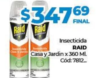 Diarco Raid Insecticida oferta