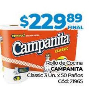 Diarco Campanita Rollo de Cocina oferta