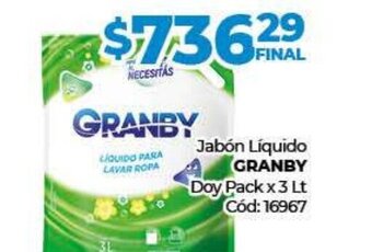 Diarco Granby Jabón Liquido oferta