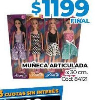 Diarco Muñeca Articulada oferta