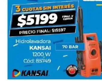 Diarco Kansai Hidrolavadora oferta