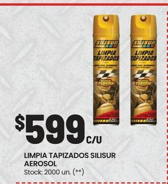 Changomas Limpia tapizados silisur aerosol oferta