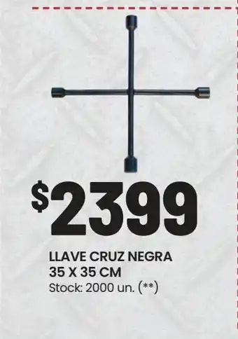 Changomas Llaves cruz negra oferta