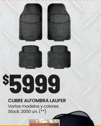 Changomas Cubre alfombra laufer oferta