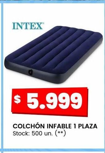 Changomas Colchón inflable 1 plaza oferta