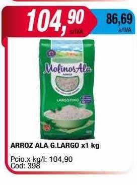 Maxiconsumo Arroz ala g. largo oferta