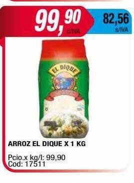 Maxiconsumo Arroz el dique oferta