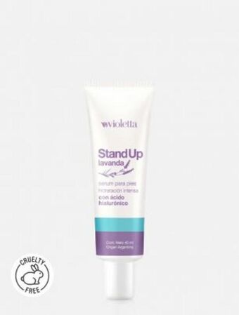 Violetta Fabiani Suero hidratante para pies con ácido hialurónico stand up lavanda oferta