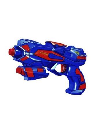 El Mundo del Juguete Pistola lanza dardos edición superman original dc comics oferta