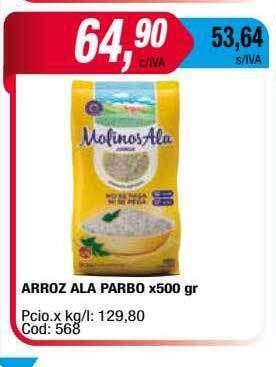 Maxiconsumo Arroz ala parbo oferta
