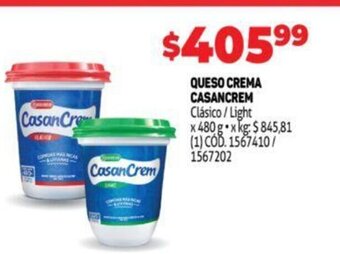 Makro Queso Crema Casancrem oferta