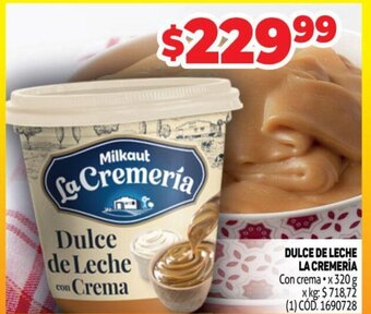 Makro Dulce de Leche La Cremeria oferta