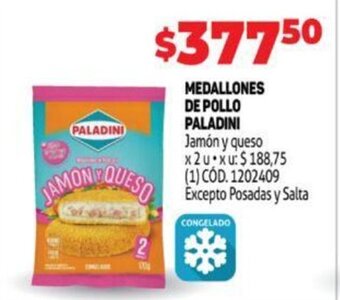 Makro Medallones de Pollo Paladini oferta
