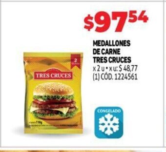Makro Medallones de Carne Tres Cruces oferta