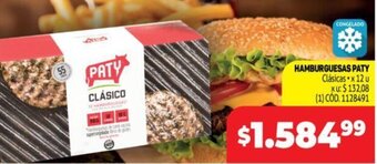 Makro Hamburguesas Paty oferta