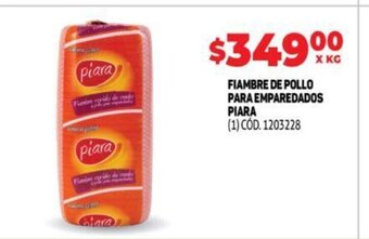 Makro Fiambre de Pollo Para Emparedados Piara oferta