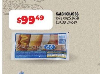 Makro Salchichas 66 oferta
