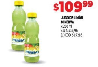 Makro Jugo de Limón Minerva oferta