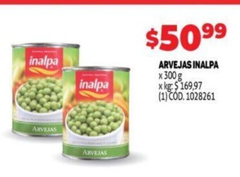 Makro Arvejas Inalpa oferta