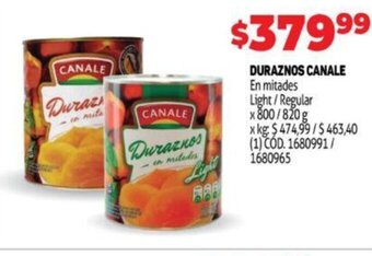 Makro Duraznos Canale oferta