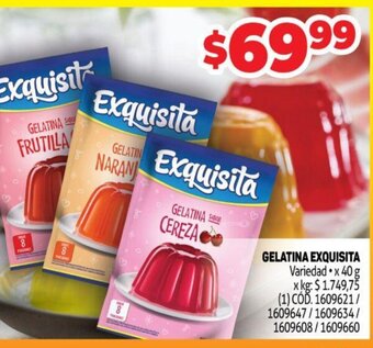 Makro Gelatina Exquisita oferta