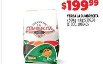 Makro Yerba la Cumbrecita oferta