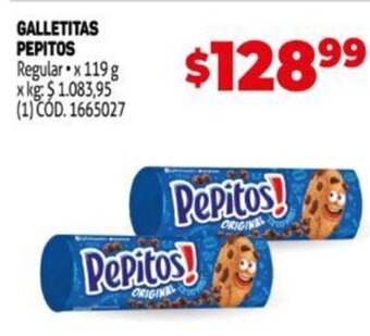 Makro Galletitas Pepitos oferta
