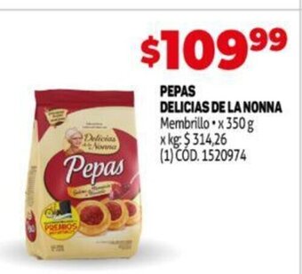 Makro Pepas Delicias De La Nonna oferta