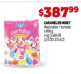 Makro Caramelos Misky oferta
