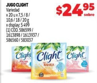 Makro Jugo Clight oferta