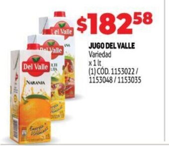 Makro Jugo Del Valle oferta