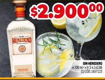 Makro Gin Heredero oferta