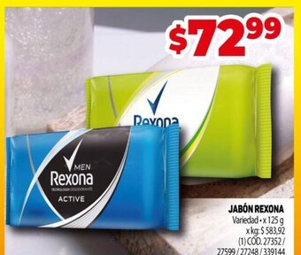 Makro Jabón Rexona oferta