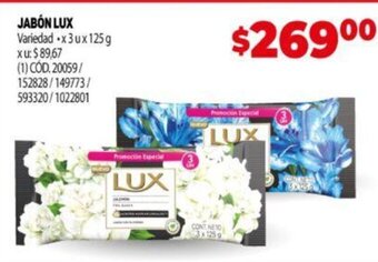 Makro Jabón Lux oferta