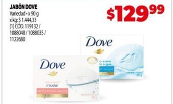 Makro Jabón Dove oferta