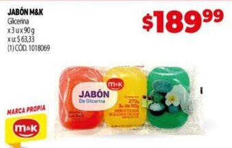 Makro Jabón M&K oferta