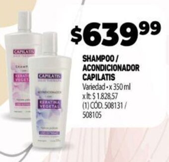 Makro Shampoo/ Acondicionador Capilatis oferta