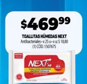 Makro Toallitas Húmedas Next oferta