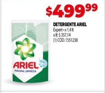 Makro Detergente Ariel oferta
