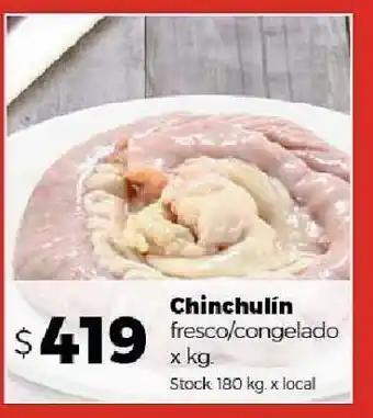 Disco Chinchulin (fresco/congelado) x kg oferta