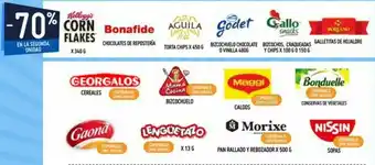 Changomas -70% Kellogg's, Bonafide, Aguila, Godet, Gallo oferta