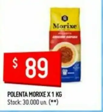 Changomas Morixe Polenta x 1kg oferta