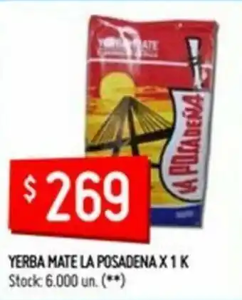 Changomas La Posadeña Yerba Mate x 1k oferta